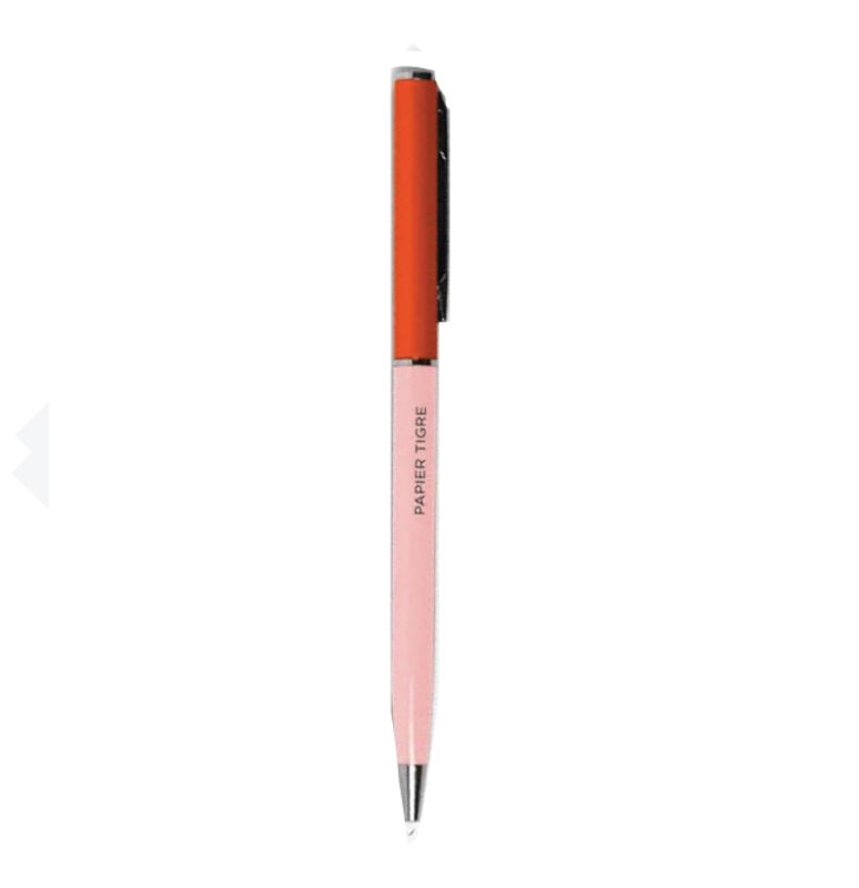 Papier Tigre Kulepenn Rosa/ Orange