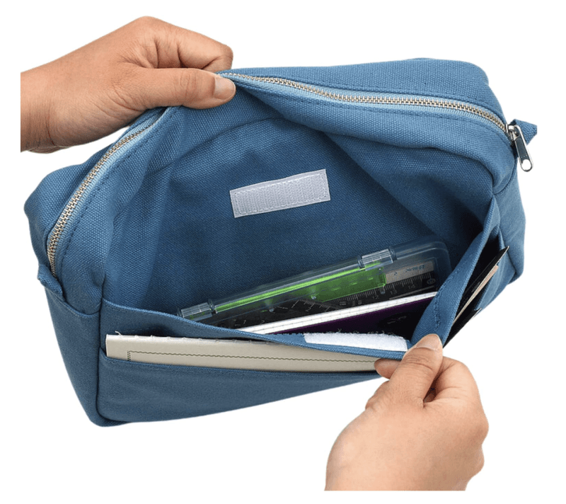 Delfonics Pouch M, Lyseblå
