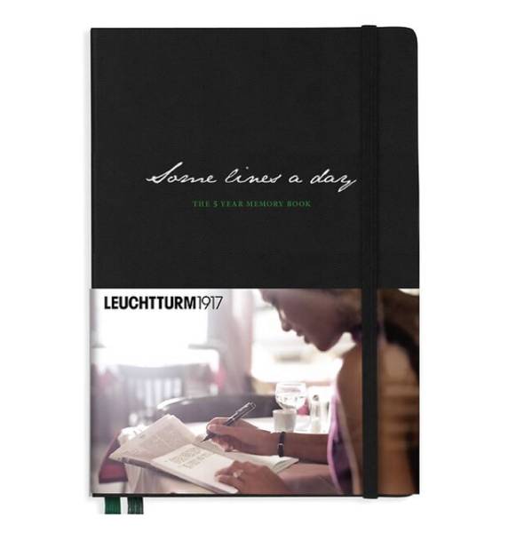 LT Some lines a day, 5 &aring;rs dagbok, Black