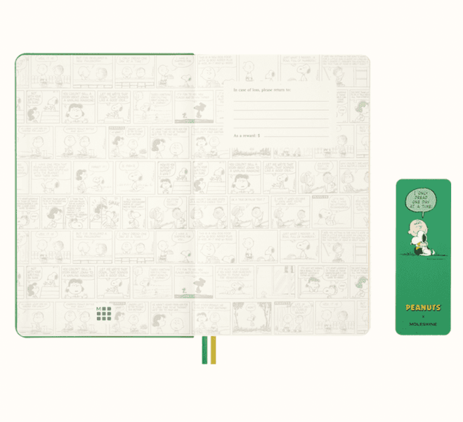 Moleskine 12 mnd Daily Notebook L 2026, Peanuts
