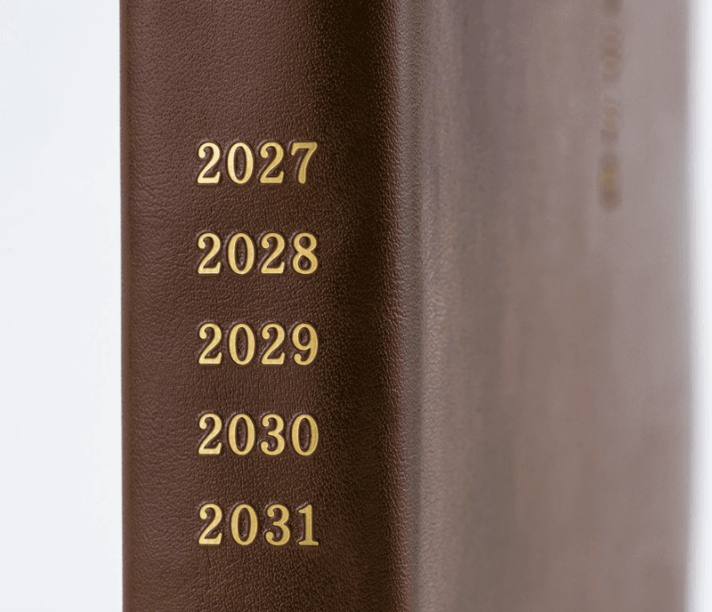 HOBONICHI 5- years Techo (2027-2031) A5